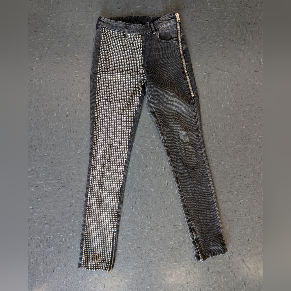 Alexander Wang Studded Black Women's Jeans Size 26